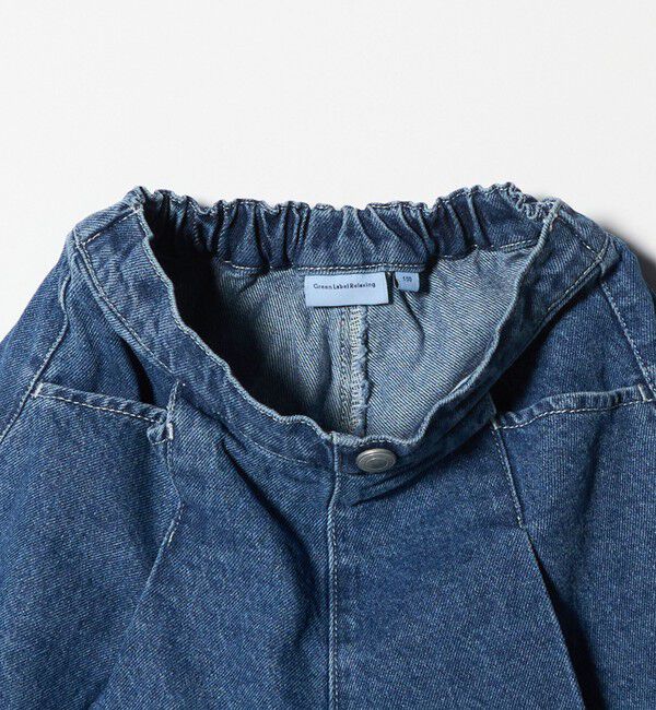 UNITED ARROWS green label relaxing「デニム タックキュロット パンツ / キッズ  100cm-160cm」|その他|