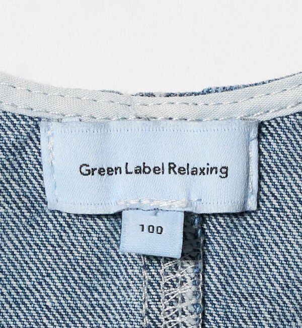 UNITED ARROWS green label relaxing「デニム サロペット / キッズ  100cm-160cm 」|ワンピース|