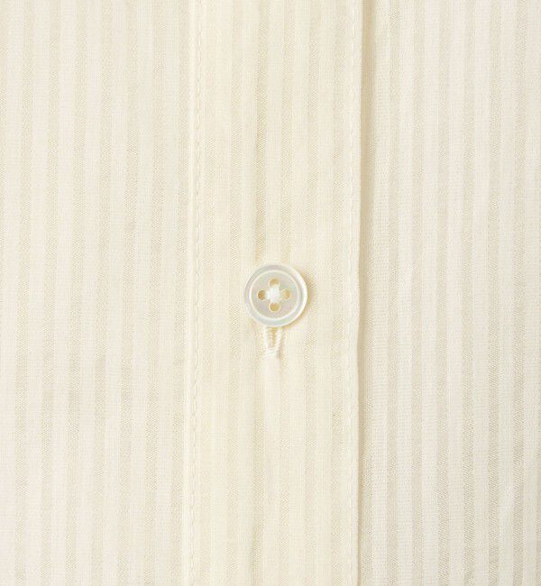 UNITED ARROWS green label relaxing「シアー ストライプ シャツ」|シャツ・ブラウス|