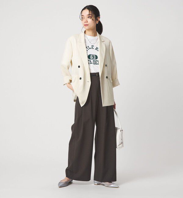 UNITED ARROWS green label relaxing「2タック ワイド パンツ」|その他|