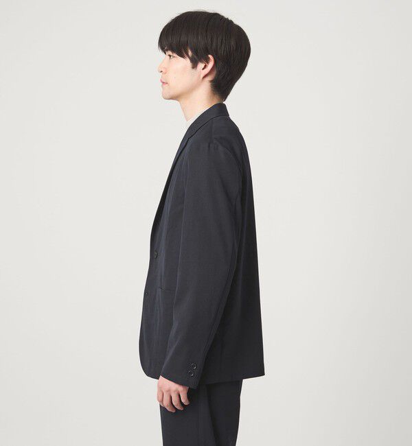 UNITED ARROWS green label relaxing「DICROS ポリエステル ツイル リラックス ジャケット -ストレッチ・撥水-」|テーラードジャケット|