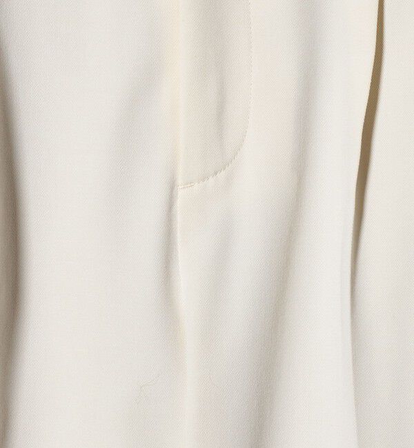 UNITED ARROWS green label relaxing「［size SHORT/TALLあり］Daily Chic タック スリム パンツ オフホワイト」|スラックス|