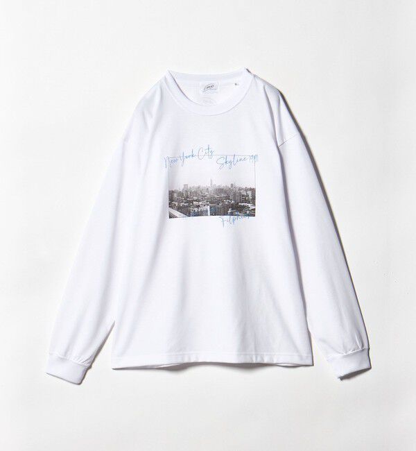 UNITED ARROWS green label relaxing「【別注】＜Filphies＞ニューヨーク フォト 長袖 Tシャツ」|Tシャツ・カットソー|