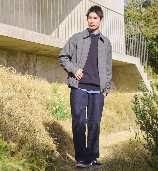 UNITED ARROWS green label relaxing「TW マイクロチェック ブルゾン」|その他|