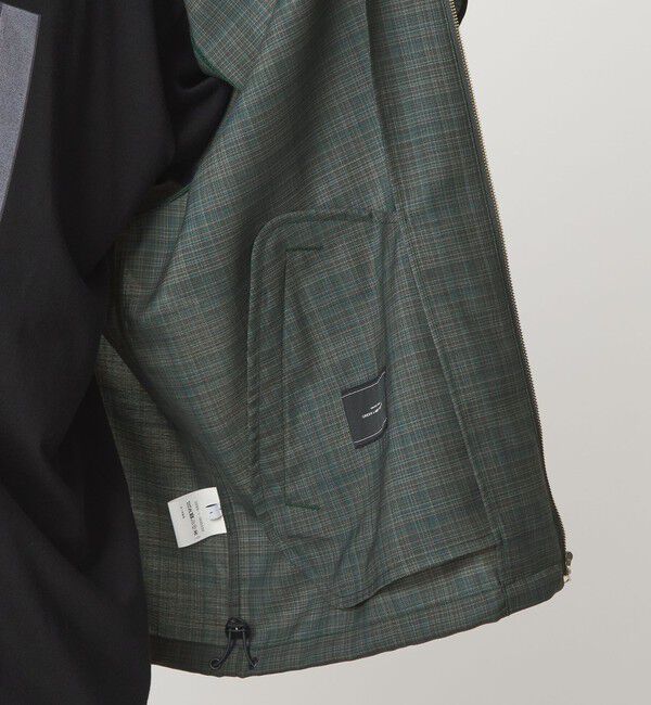 UNITED ARROWS green label relaxing「TW マイクロチェック ブルゾン」|その他|