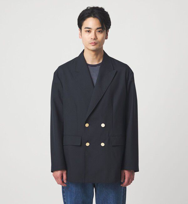 UNITED ARROWS green label relaxing「TW オックス ダブル ブレザー ジャケット」|テーラードジャケット|