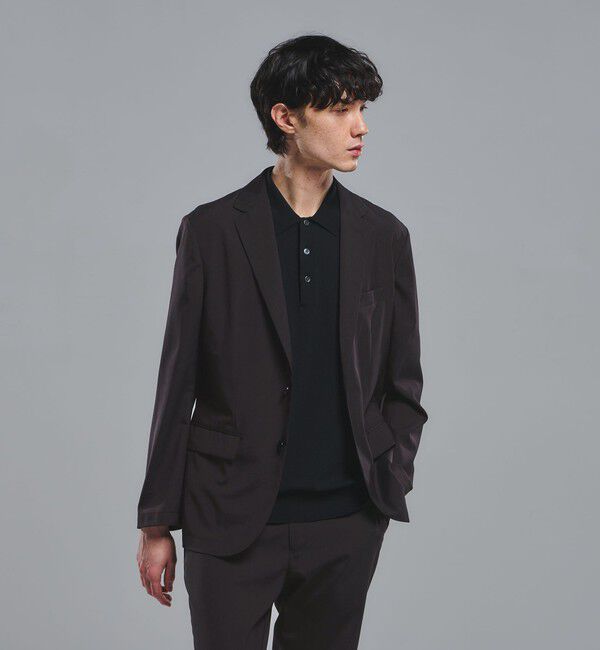 UNITED ARROWS green label relaxing「ウォッシャブル トロ ナロー ジャケット -ストレッチ-」|テーラードジャケット|DK.BROWN