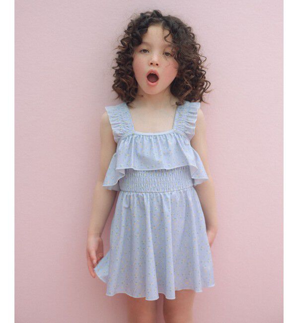 UNITED ARROWS green label relaxing「コバナガラ スイム ワンピース / 水着 / キッズ 100cm-130cm」|スポーツ|