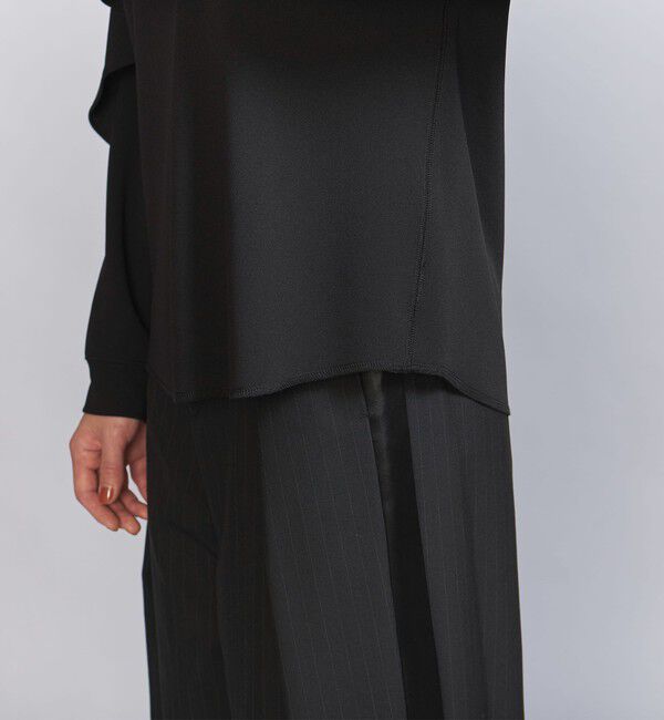 BEAUTY&YOUTH UNITED ARROWS「【WEB限定 Wardrobe DAILY MINIMAL】ケープフリル レイヤーカットソー」|Tシャツ・カットソー|