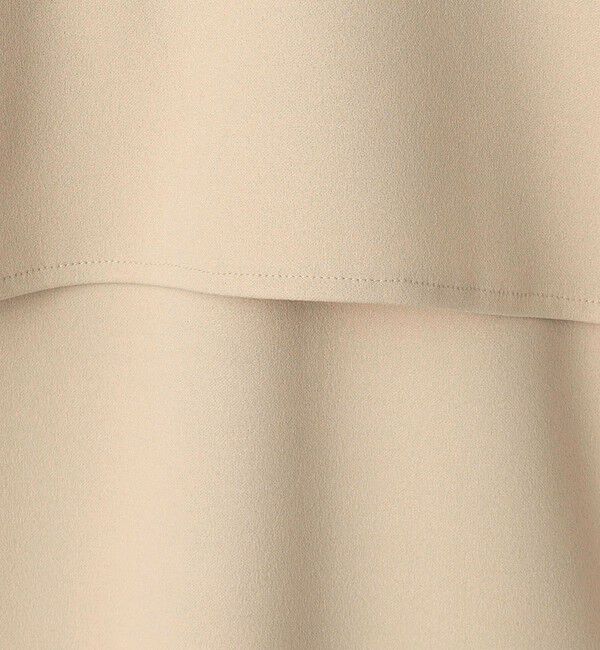 BEAUTY&YOUTH UNITED ARROWS「【WEB限定 Wardrobe DAILY MINIMAL】ケープフリル レイヤーカットソー」|Tシャツ・カットソー|