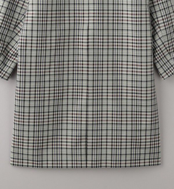 BEAUTY&YOUTH UNITED ARROWS「ステンカラー チェックコート」|ステンカラーコート|
