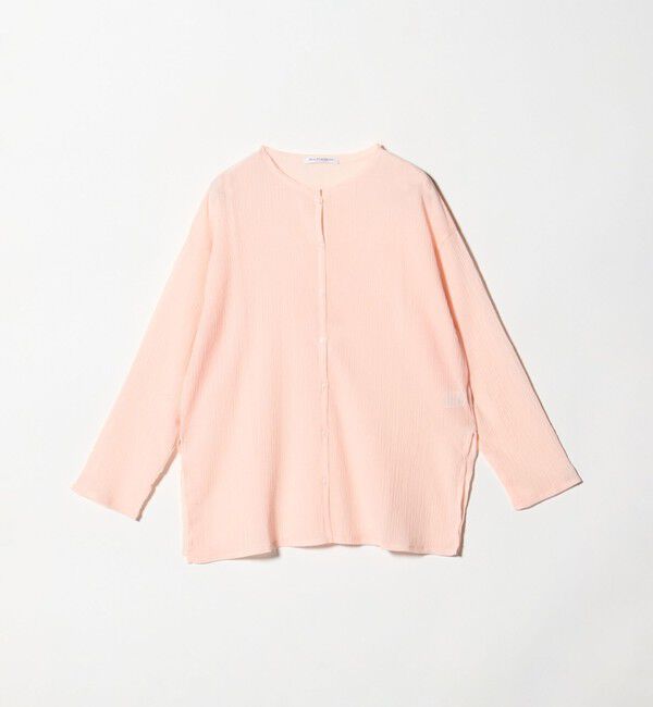 BEAUTY&YOUTH UNITED ARROWS「クレープ クルーネックカーディガン」|カーディガン|