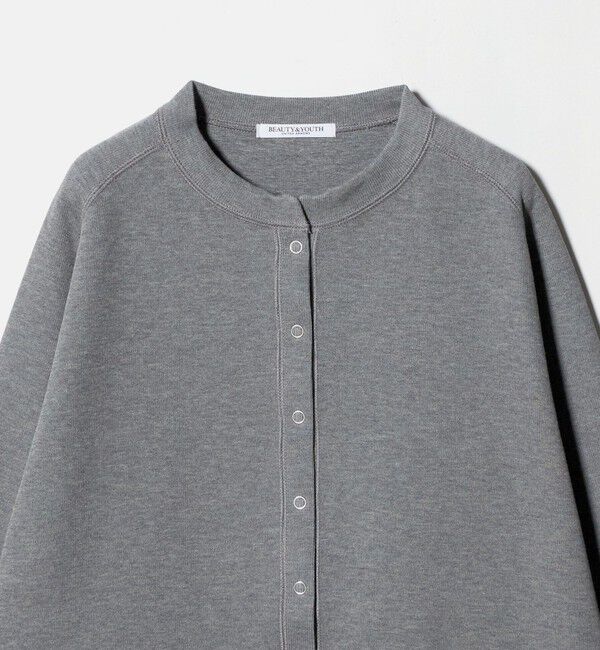 BEAUTY&YOUTH UNITED ARROWS「ダブルフェイス リングボタンカーディガン ウォッシャブル」|カーディガン|