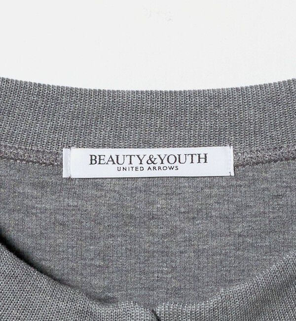 BEAUTY&YOUTH UNITED ARROWS「ダブルフェイス リングボタンカーディガン ウォッシャブル」|カーディガン|