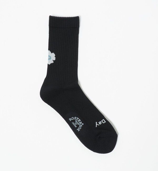 BEAUTY&YOUTH UNITED ARROWS「＜ROSTER SOX＞フラワー ソックス」|ソックス|BLACK