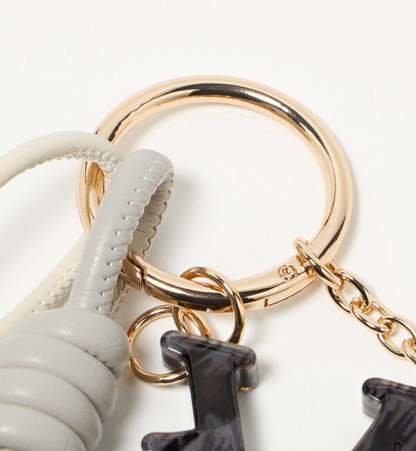 BEAUTY&YOUTH UNITED ARROWS「＜VIOLAd&rsquo;ORO＞ポンポン ロゴ バッグチャーム」|キーケース|