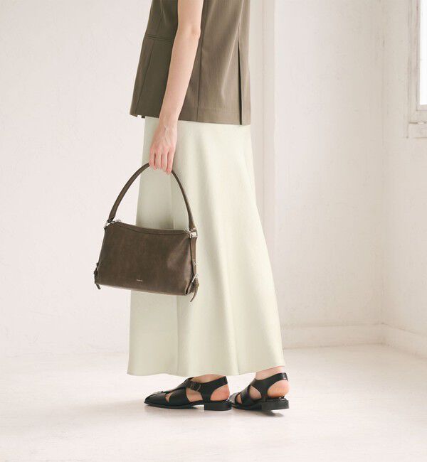 BEAUTY&YOUTH UNITED ARROWS「ポリエステルサテン マーメイドフレアスカート 」|スカート|