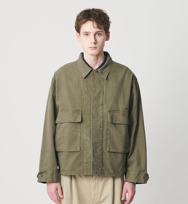 BEAUTY&YOUTH UNITED ARROWS「ヴィンテージ ヘリンボーン BDU ジャケット ショート」|その他|