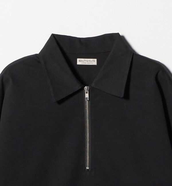BEAUTY&YOUTH UNITED ARROWS「DENCE コットン ジップ ポロカットソー」|Tシャツ・カットソー|