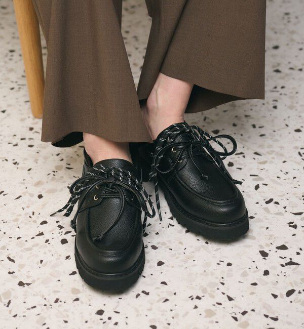 BEAUTY&YOUTH UNITED ARROWS「3WAY デッキシューズ ブラック」|デッキシューズ|BLACK