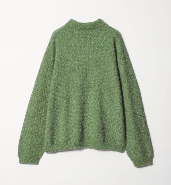 MONKEY TIME「コットン ナイロン カールヤーン ポロシャツ」|ニット・セーター|