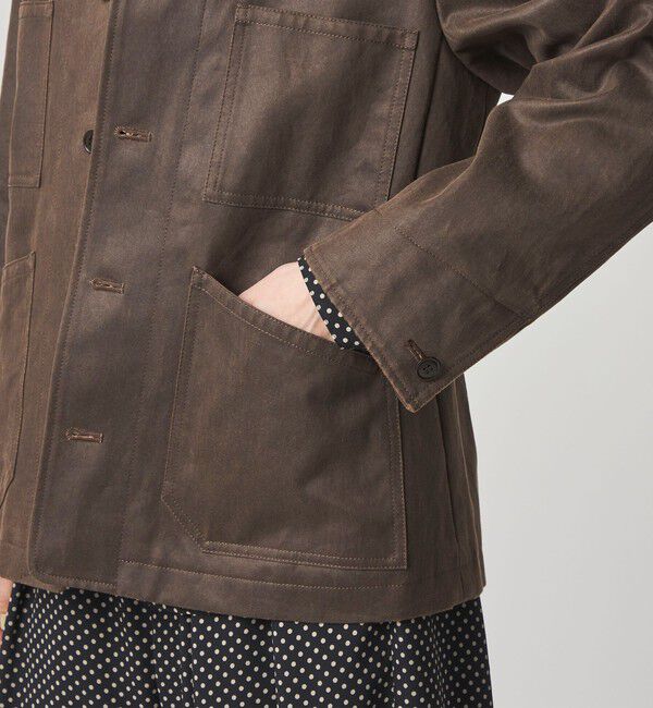 STEVEN ALAN「＜Steven Alan＞クラック ライク ノーカラー ジャケット」|その他|