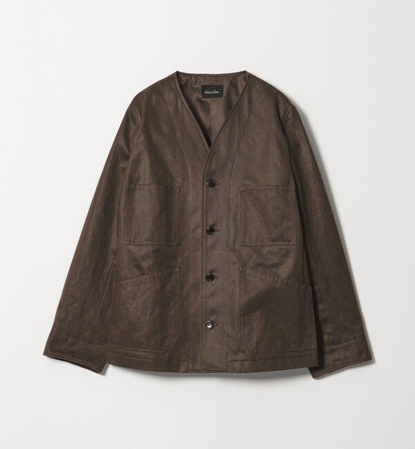 STEVEN ALAN「＜Steven Alan＞クラック ライク ノーカラー ジャケット」|その他|