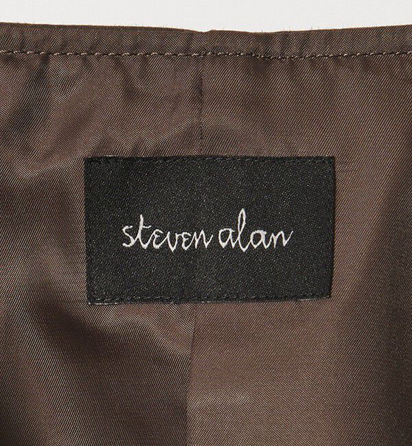 STEVEN ALAN「＜Steven Alan＞クラック ライク ノーカラー ジャケット」|その他|