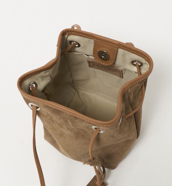 BEAUTY&YOUTH UNITED ARROWS「＜LA UNIQA＞スエード 巾着 バッグ」|ハンドバッグ|