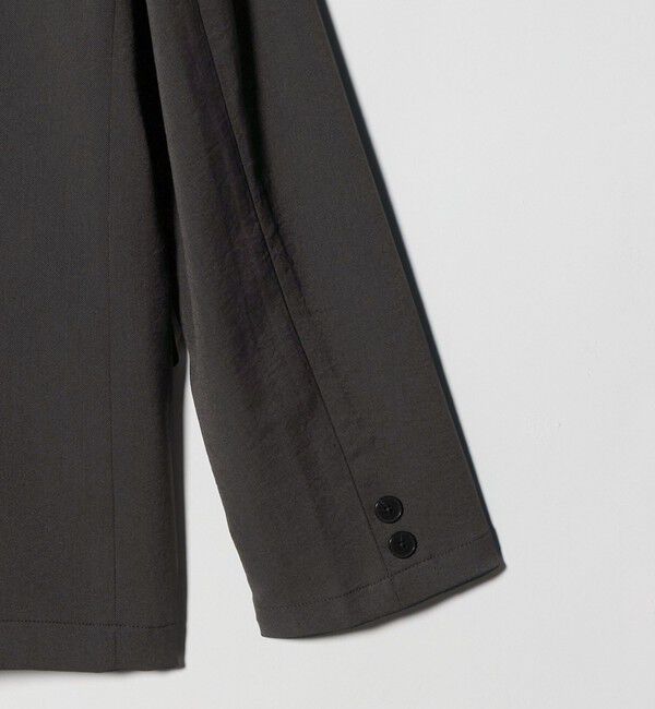 BEAUTY&YOUTH UNITED ARROWS「トリクシオン/TRIXION シャンブレー コンフォート ジャケット セットアップ対応 ウォッシャブル」|テーラードジャケット|