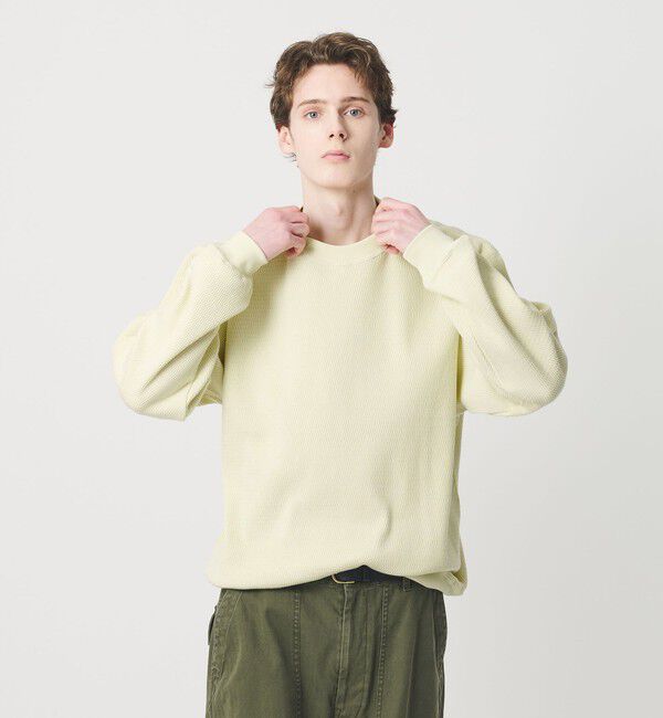 BEAUTY&YOUTH UNITED ARROWS「ライスサーマル バルーン クルーネック カットソー」|Tシャツ・カットソー|