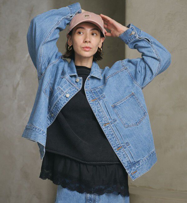 BEAUTY&YOUTH UNITED ARROWS「【WEB限定】ルーズ デニムジャケット」|デニムジャケット|LT.BLUE