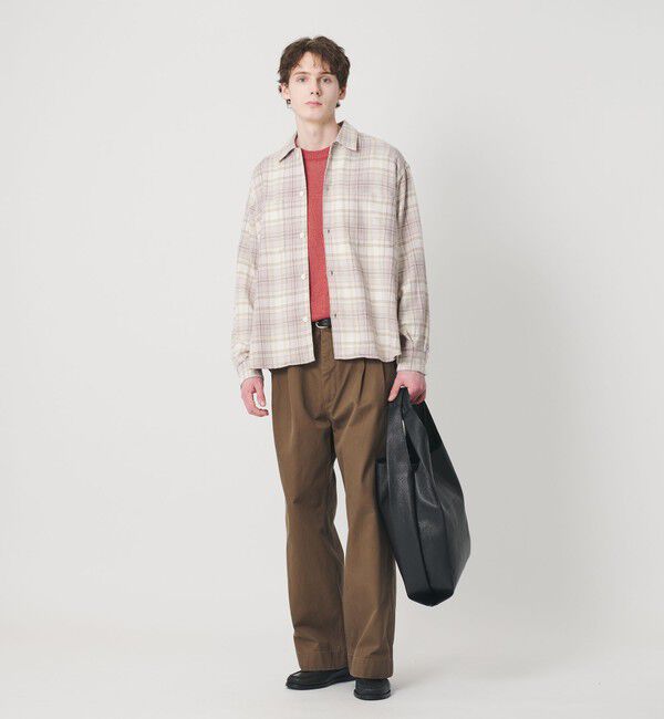 BEAUTY&YOUTH UNITED ARROWS「スタンダード レザー ショップ バッグ」|トートバッグ|