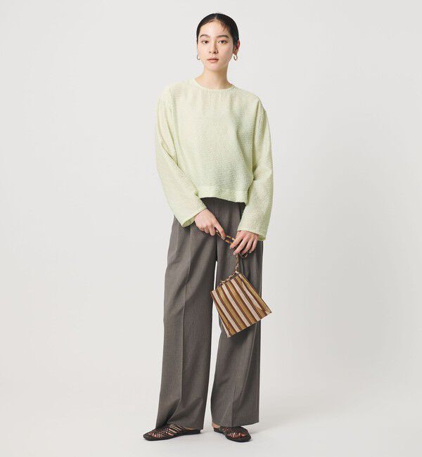 BEAUTY&YOUTH UNITED ARROWS「ピンドット シアージャガード ブラウス ウォッシャブル」|シャツ・ブラウス|LIME