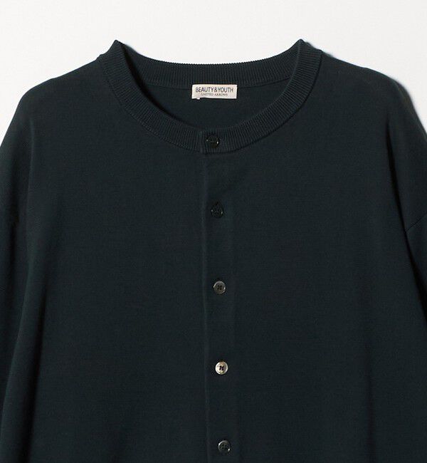BEAUTY&YOUTH UNITED ARROWS「コットン 8B クルーネック カーディガン」|カーディガン|