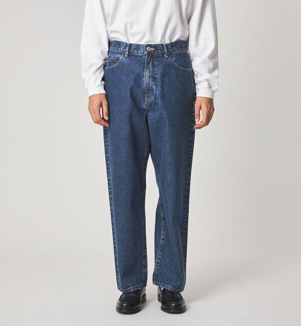 STEVEN ALAN「＜Steven Alan＞ 13.5oz デニム 5ポケット バギー パンツ」|デニム|