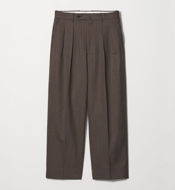 STEVEN ALAN「＜Steven Alan＞ ウール トロピカル インツープリーツ ドレス トラウザーズ」|スラックス|その他1