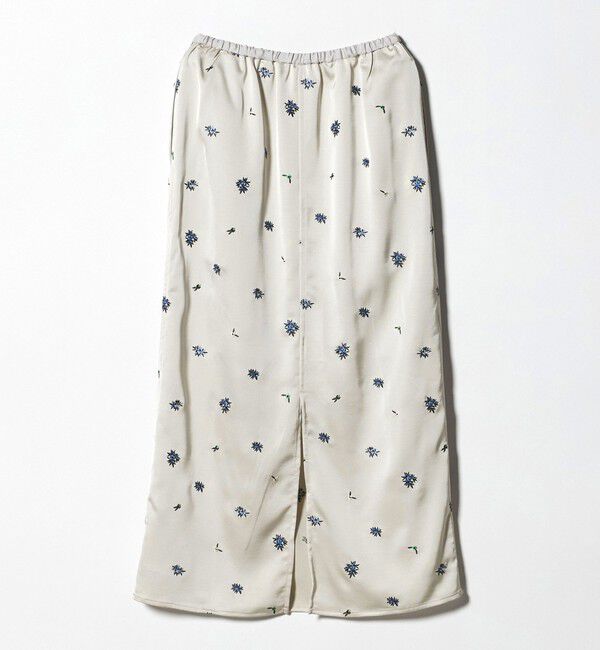 BEAUTY&YOUTH UNITED ARROWS「フラワー エンブロイダリー ドローストリング スカート ウォッシャブル」|スカート|