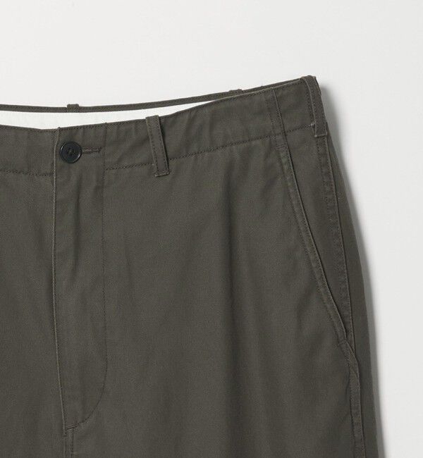 STEVEN ALAN「＜Steven Alan＞ ハイツイスト ツイル アーミー ノープリーツ トラウザーズ」|チノ|