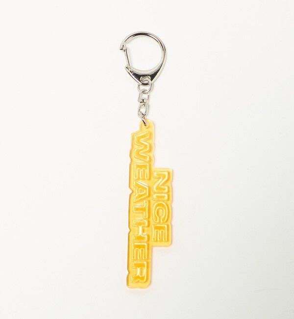 NICE WEATHER「＜NICE WEATHER＞クリア キーホルダー」|チャーム・キーホルダー|ORANGE