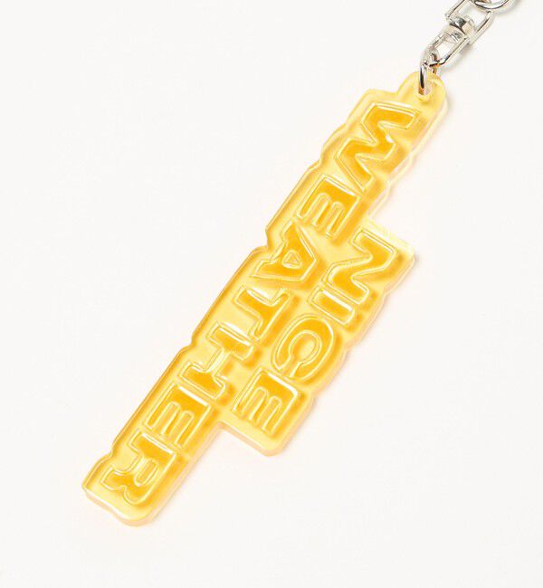 NICE WEATHER「＜NICE WEATHER＞クリア キーホルダー」|チャーム・キーホルダー|