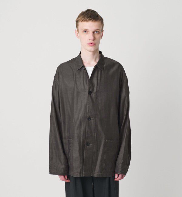 MONKEY TIME「キュプラ コットン フィブリル カバーオール シャツ」|その他|