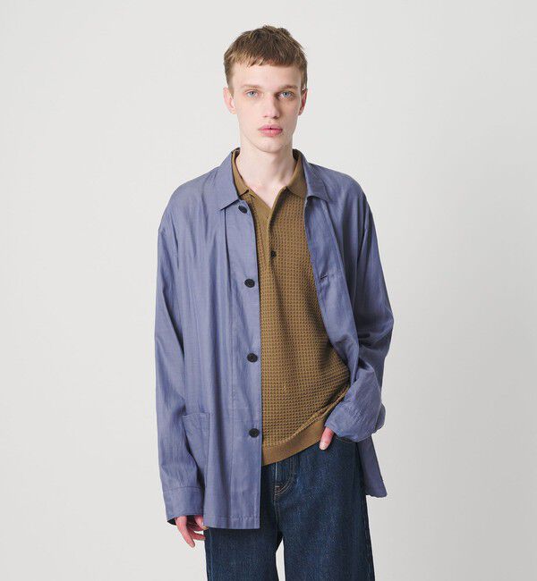 MONKEY TIME「キュプラ コットン フィブリル カバーオール シャツ」|その他|