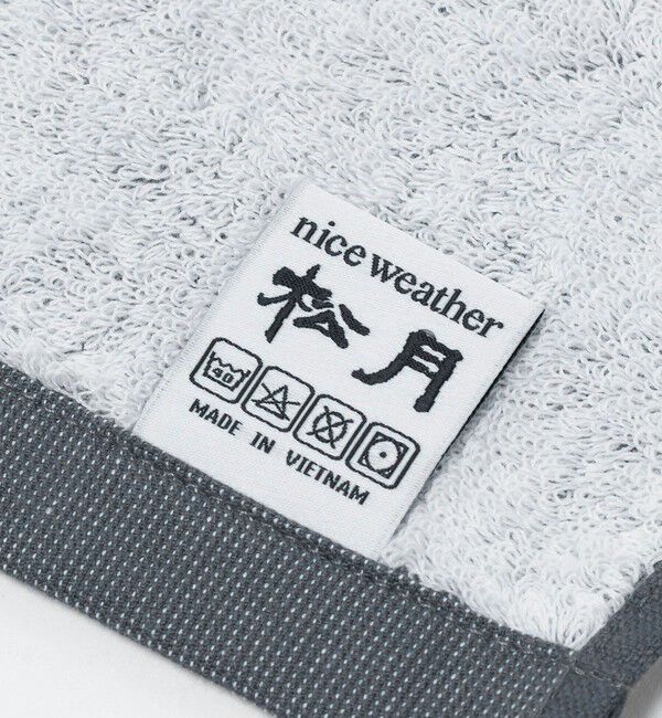 NICE WEATHER「＜NICE WEATHER＞ロゴ タオル」|タオル|