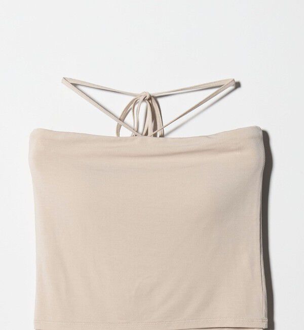 ATTISESSION「＜ATTISESSION＞ネックストラップ チューブトップ」|チューブトップ|