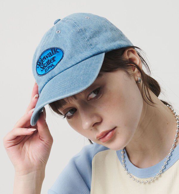 BEAUTY&YOUTH UNITED ARROWS「＜PARROTT CANVAS＞ロゴ デニム キャプ」|キャップ・キャスケット|