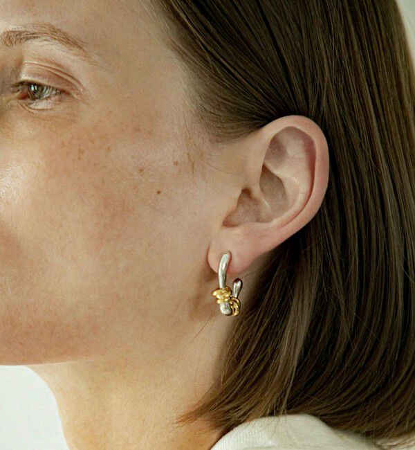 BEAUTY&YOUTH UNITED ARROWS「＜LAPUIS＞Flow coil ピアス」|ピアス|その他1