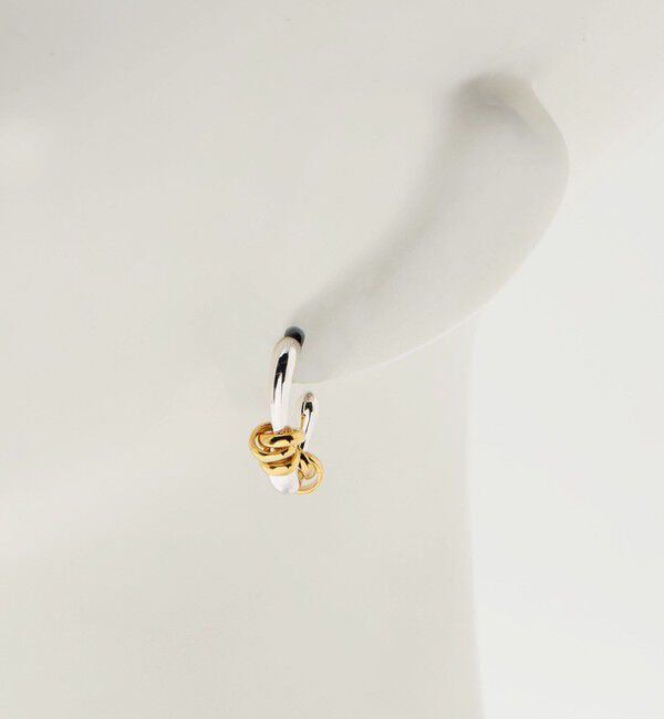 BEAUTY&YOUTH UNITED ARROWS「＜LAPUIS＞Flow coil ピアス」|ピアス|