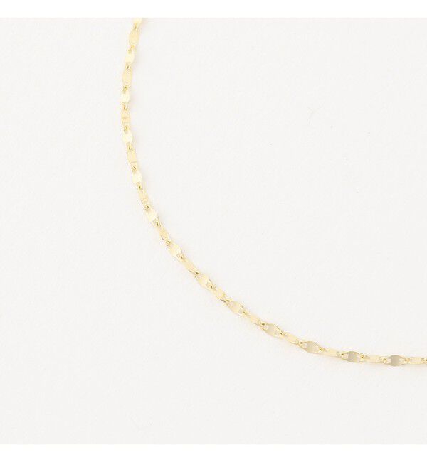 Ray BEAMS 「K10 マリーナチェーン ブレスレット」|ブレスレット・バングル|