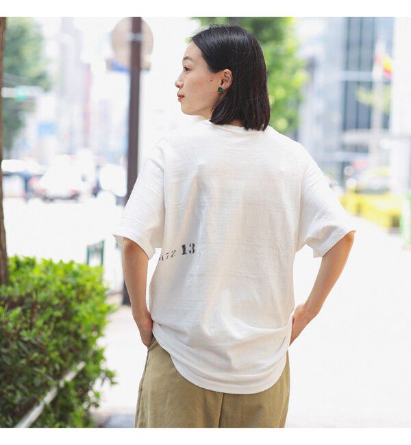 BEAMSBOY「WAREHOUSE & CO. / 別注 ステンシル13 Tシャツ」|Tシャツ・カットソー|